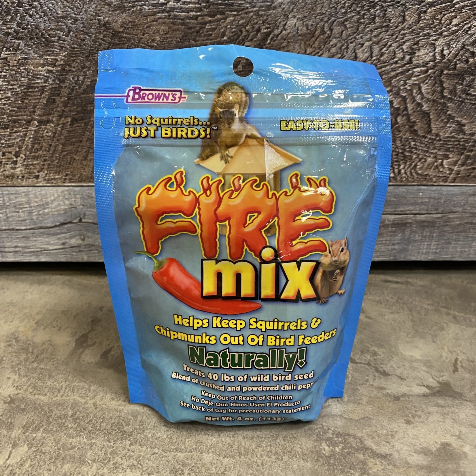 Squirrel Fire Mix Package - 4 oz