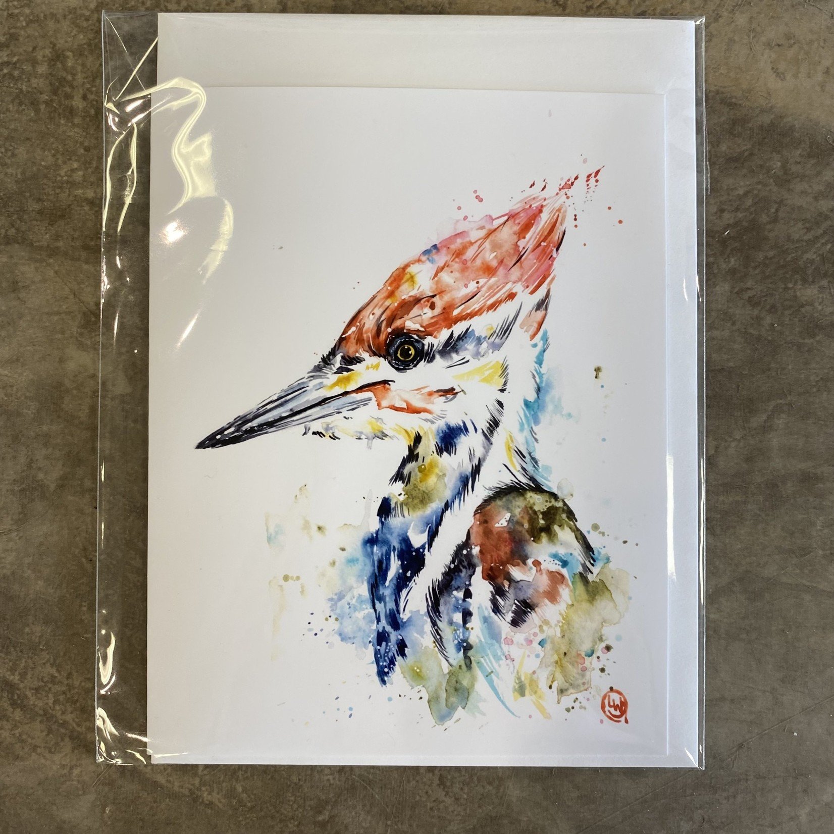Whitehouse Art Card - Pileated Woodpecker