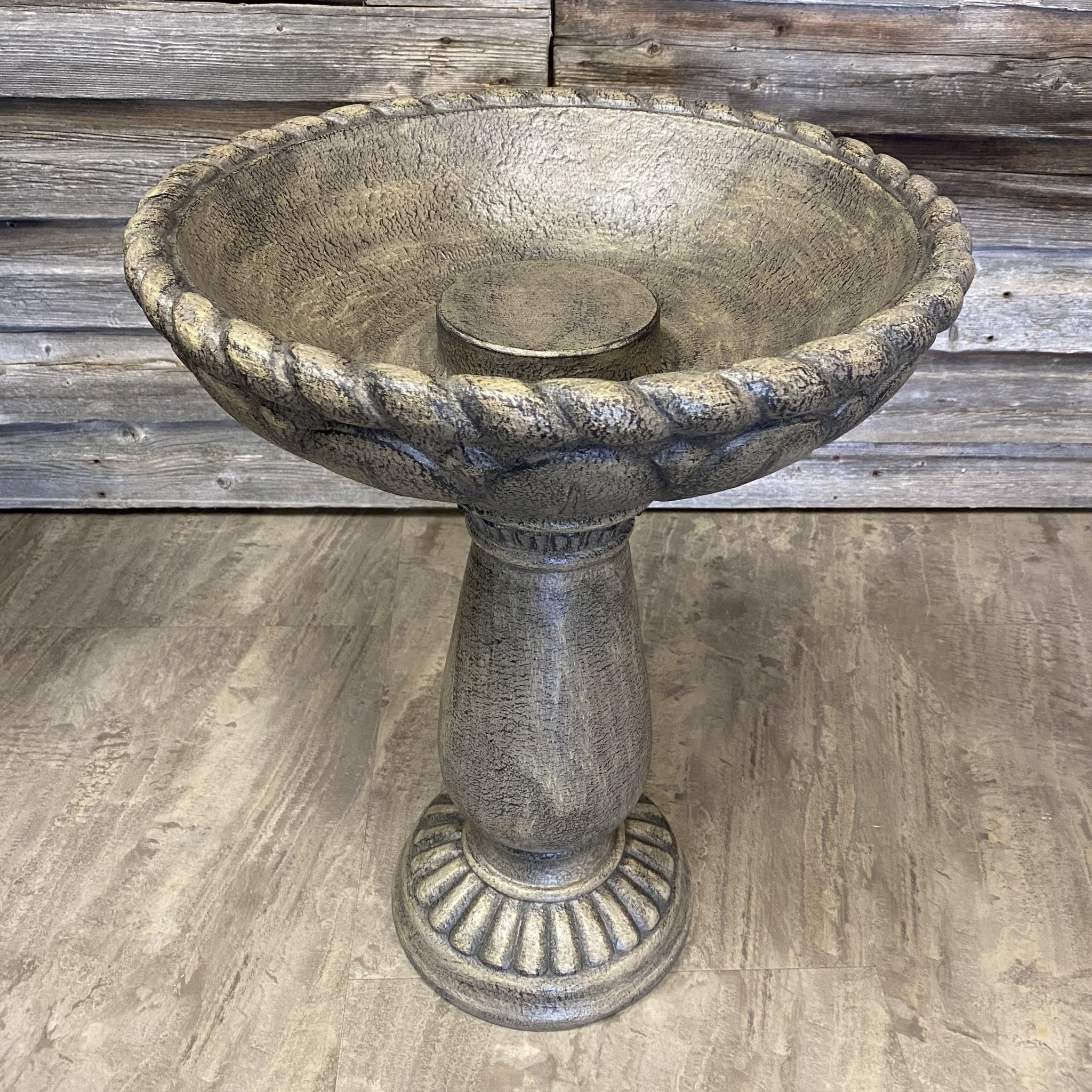 Concrete Bird Bath Rufino Backyard Birds Nature Shop