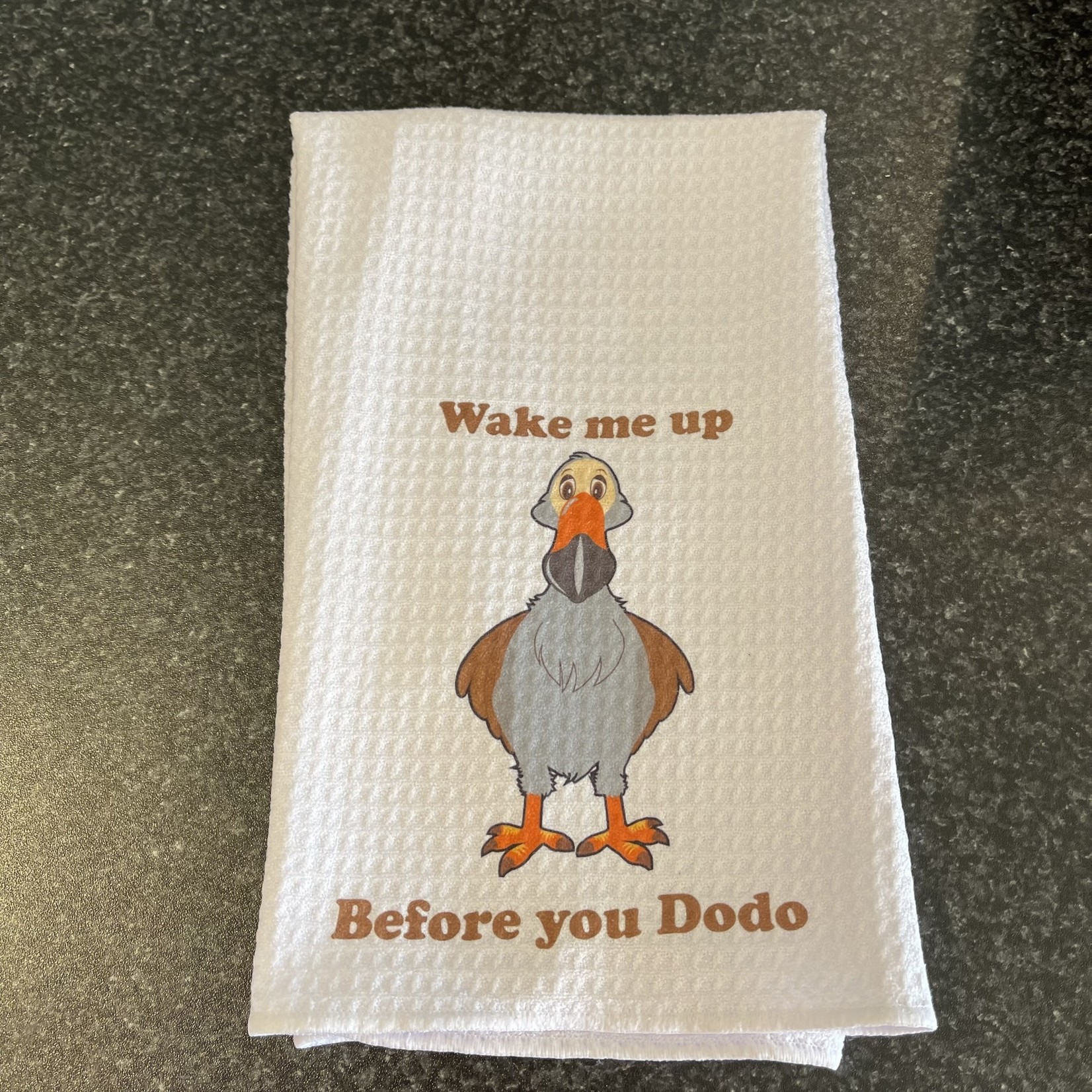 RedHead Expressions Tea Towel - Wake Me Up Dodo