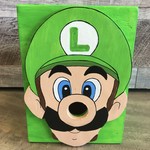 Vern's Painted Bird House - Luigi