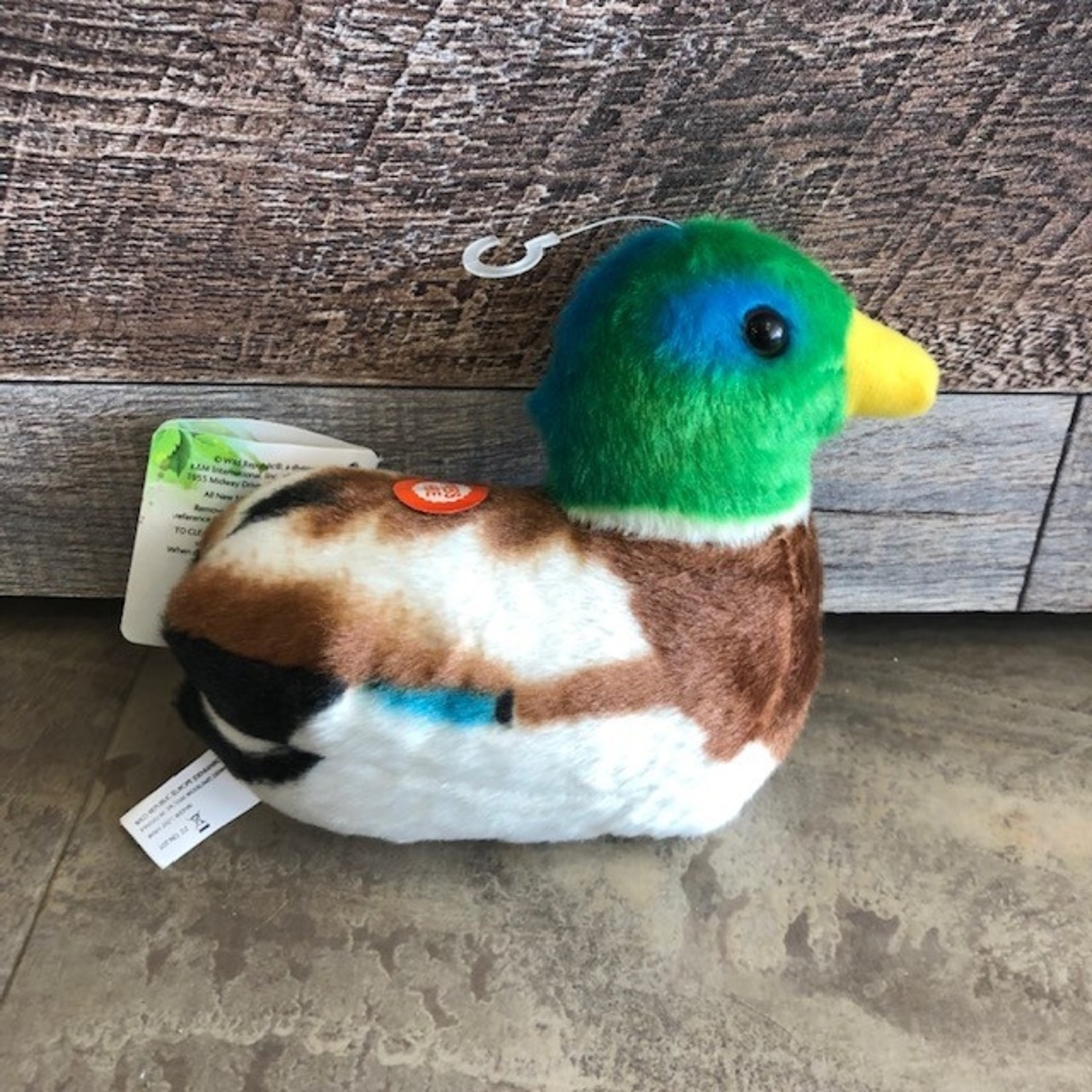 Wild Republic Audubon Plush Bird Mallard Duck