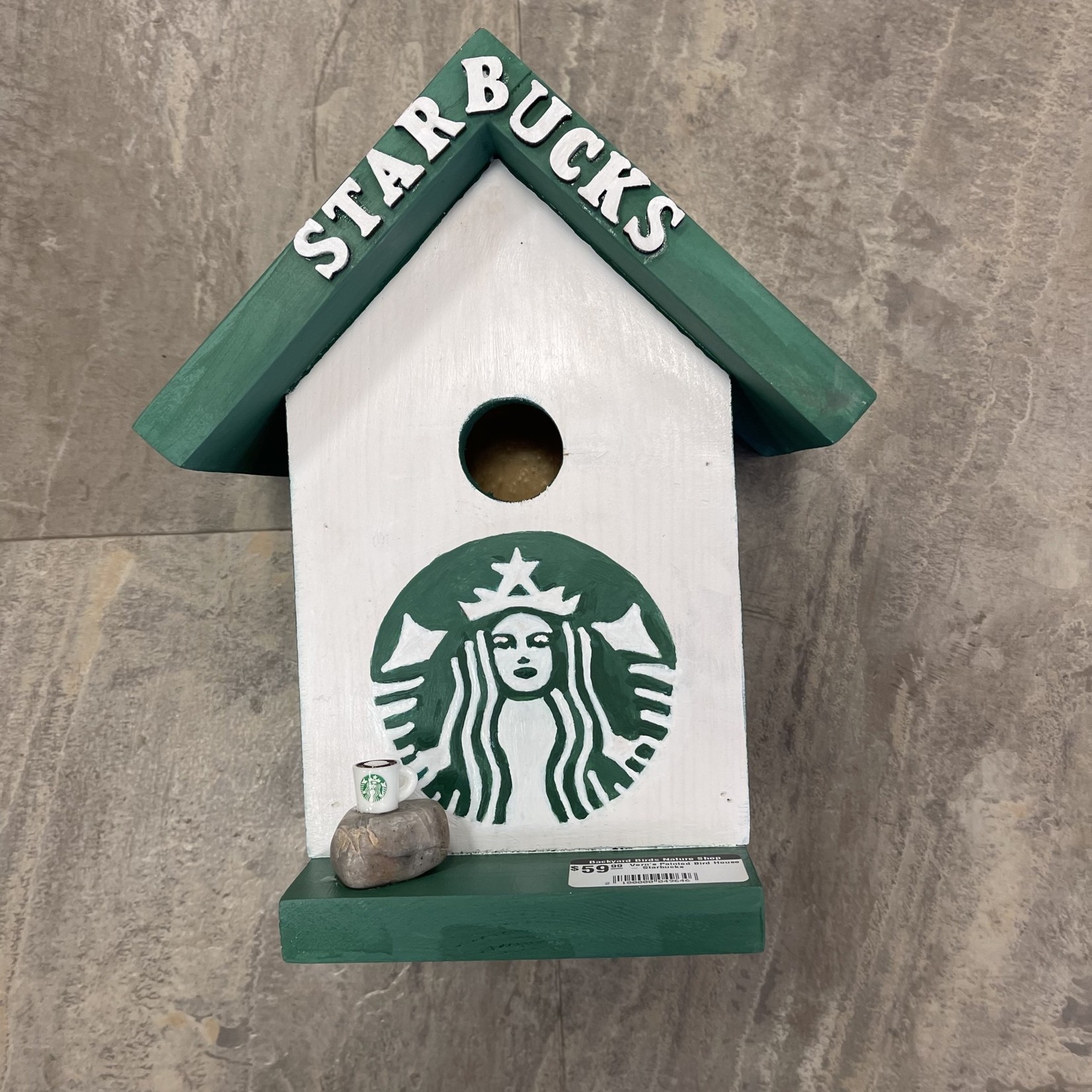 Vern's Painted Bird House - A&W