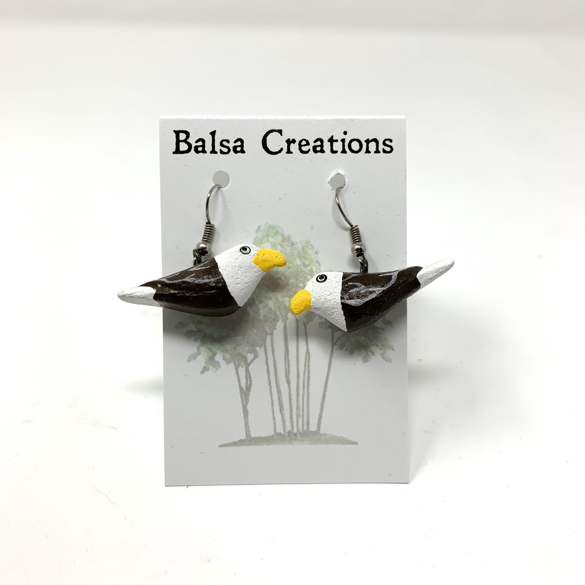 Bald eagle deals earrings