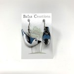 Balsa Earrings - Nuthatch