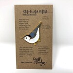 Crystal Driedger Pin - Nuthatch