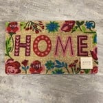 Doormat - Floral  Border Home