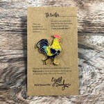 Crystal Driedger Pin - Rooster