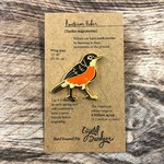 Crystal Driedger Pin - Robin