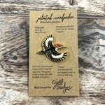 Crystal Driedger Pin - Pileated Woodpecker