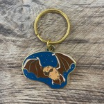 Crystal Driedger Bat Keychain