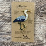Crystal Driedger Pin - Great Blue Heron