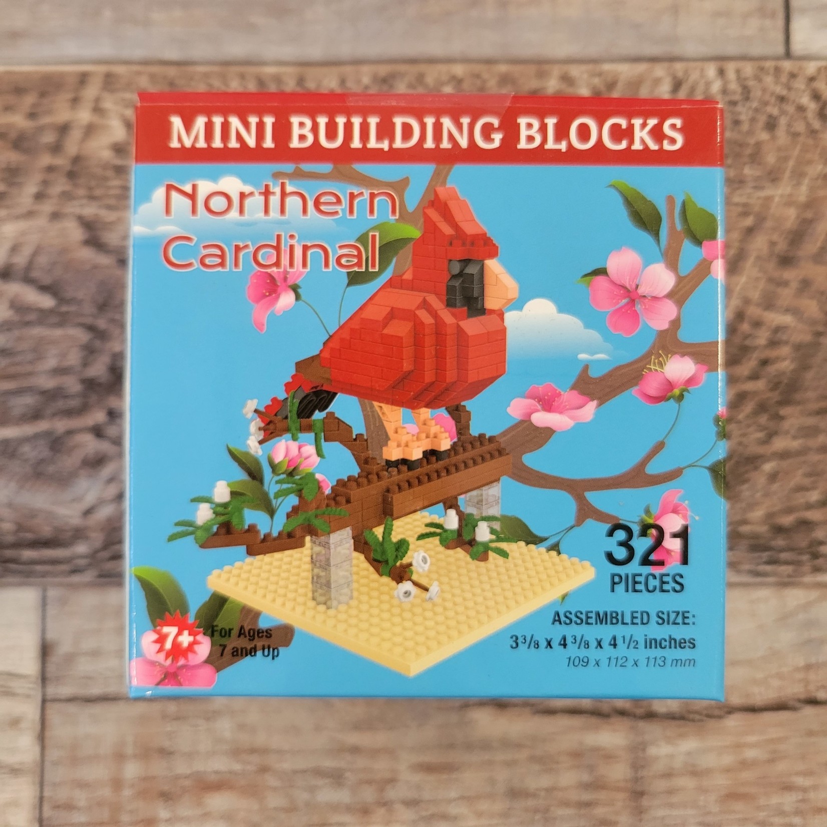 Mini Building Blocks Set - Cardinal