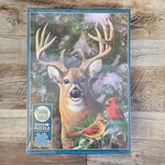 One Deer Two Cardinals - 500 pc Puzzle