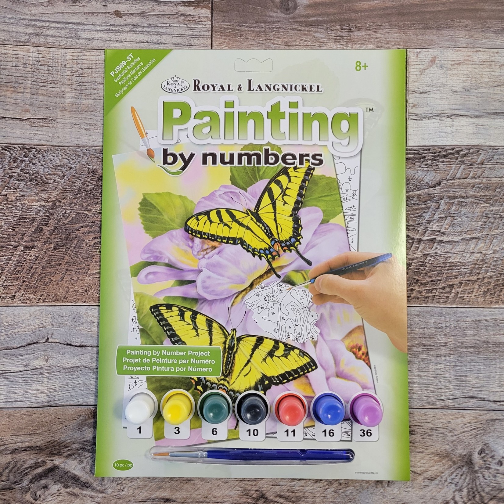 Cobble Hill Puzzles Paint by Number - Swallowtail Butterflies