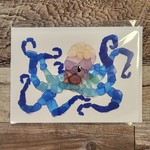 Brin D'Ocean Sea Glass Card - Octopus