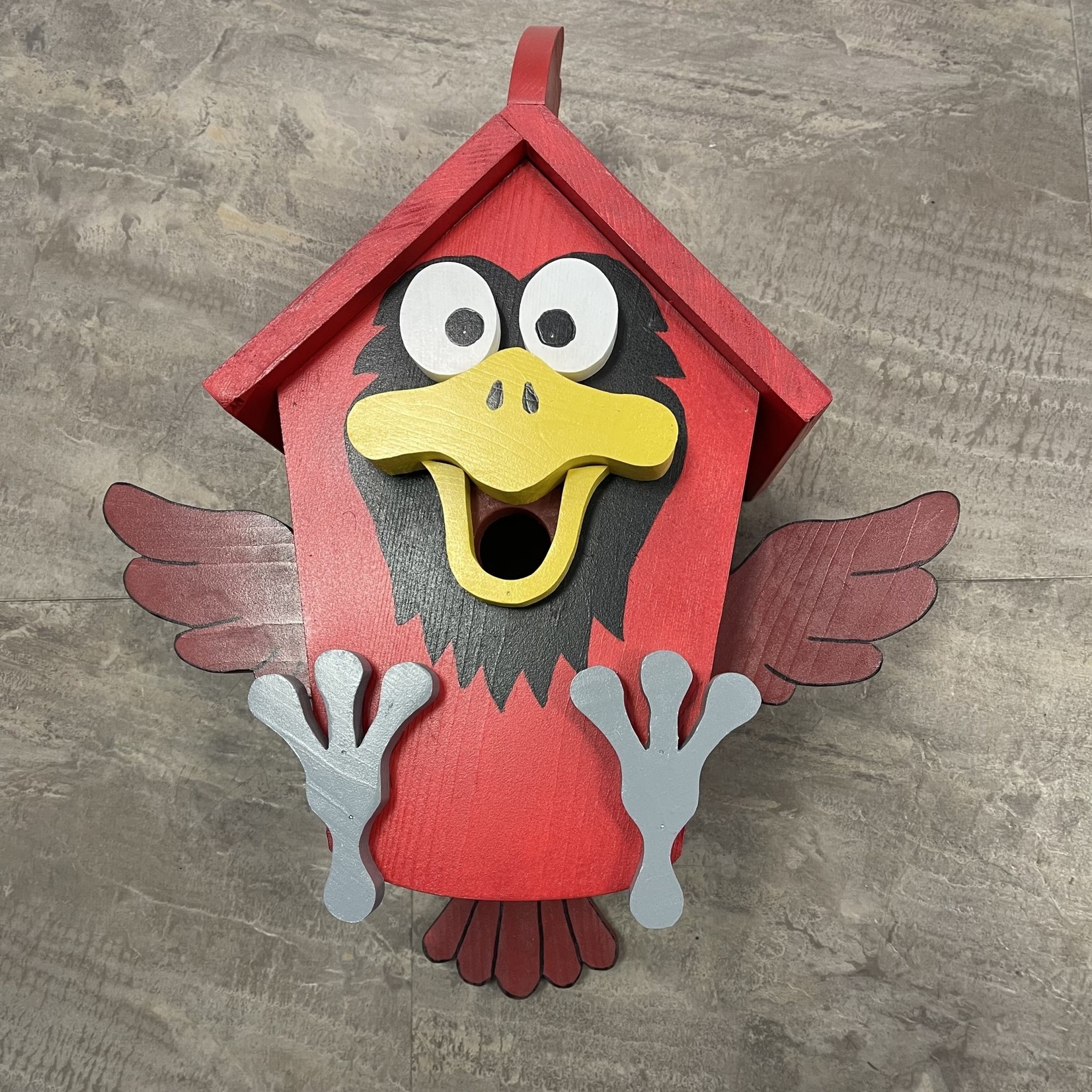 Tim's Bird House - Cardinal