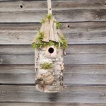 Leslie's Birch Bird Houses - Hanging