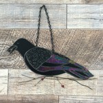 Stained Glass - Raven Crow