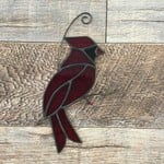 Stained Glass - Cardinal