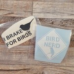 Bird Nerd Car Window Decal Stickers