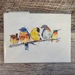 Whitehouse Art Card - Backyard Birds