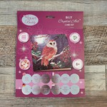 DIY Crystal Diamond Art Card Kit - Barn Owl