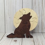 Brian's Wood Puzzle - Howling Wolf