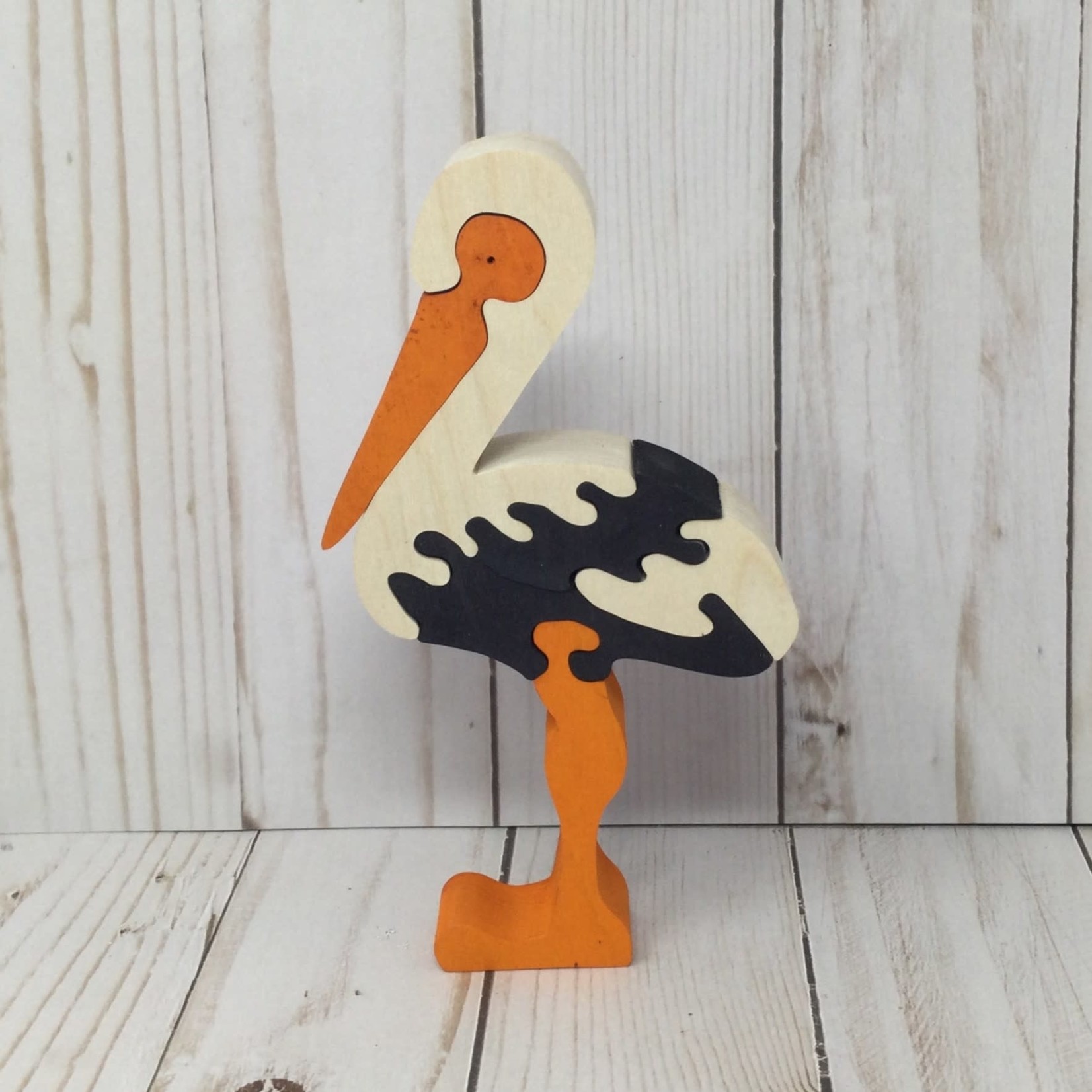 Brian's Wood Puzzle - Pelican