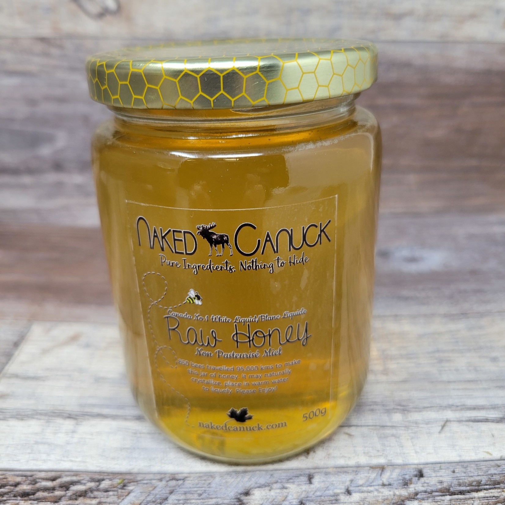 Naked Canuck Pure Raw Honey
