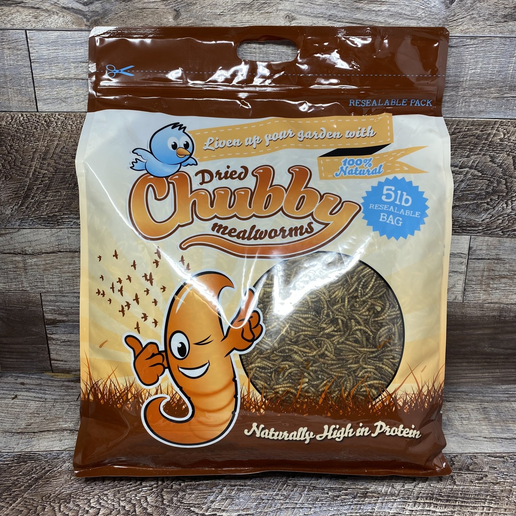 Dried Mealworms - 5 lbs