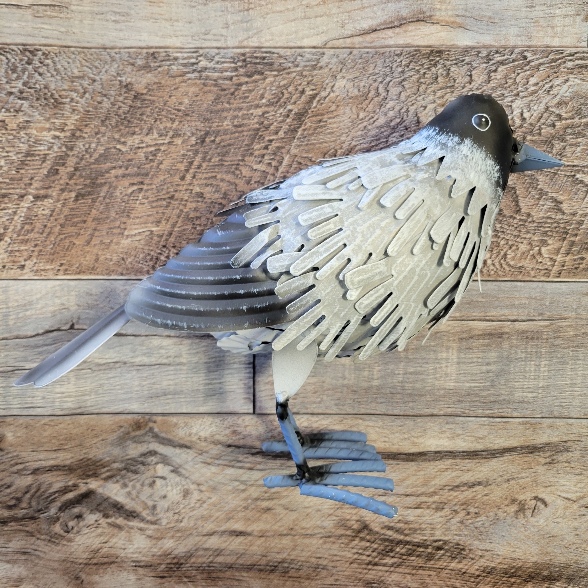 Metal Chickadee Statue Backyard Birds Nature Shop