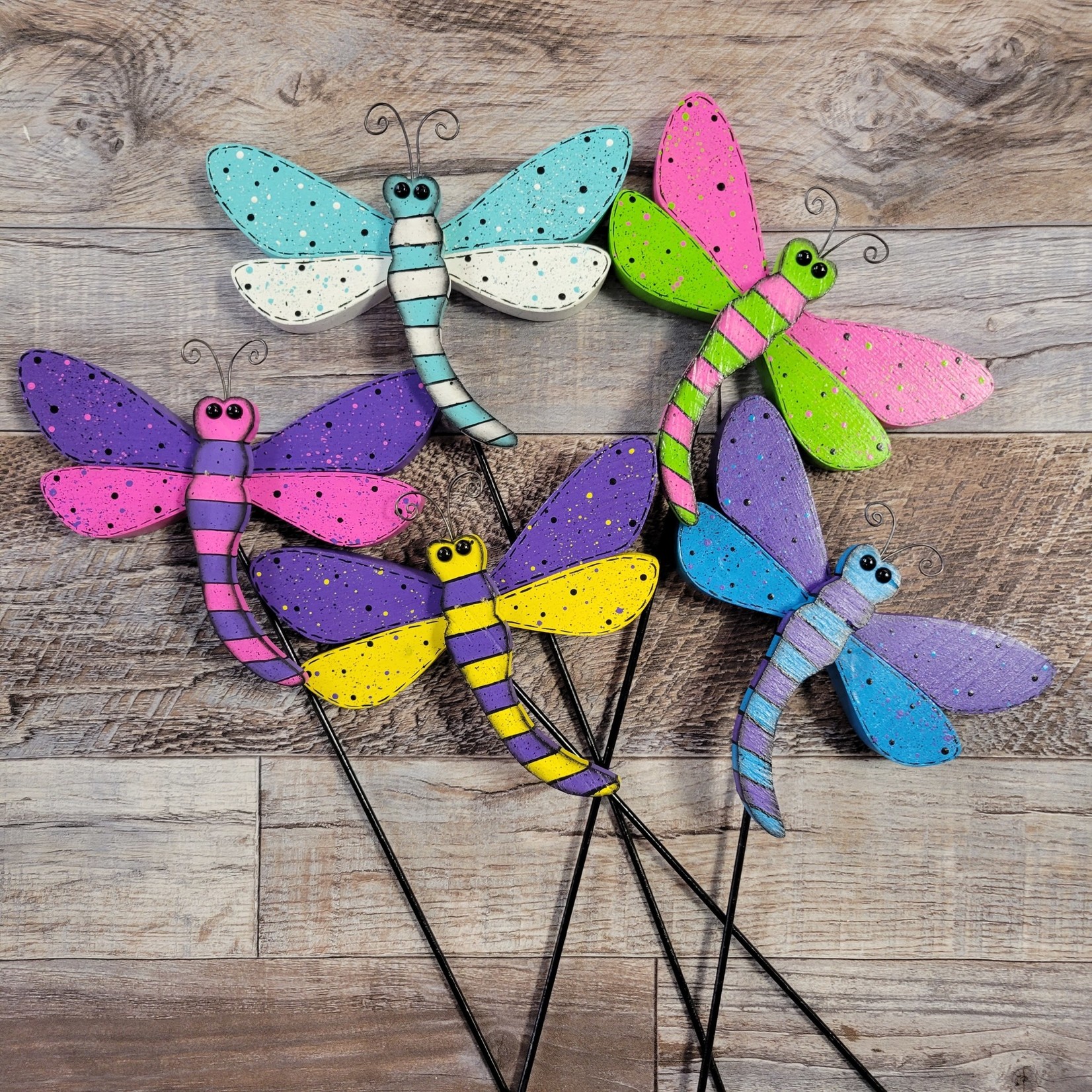 Sharon's Small Wooden Dragonfly
