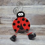 Sharon's Shelf Sitter Ladybug Smile