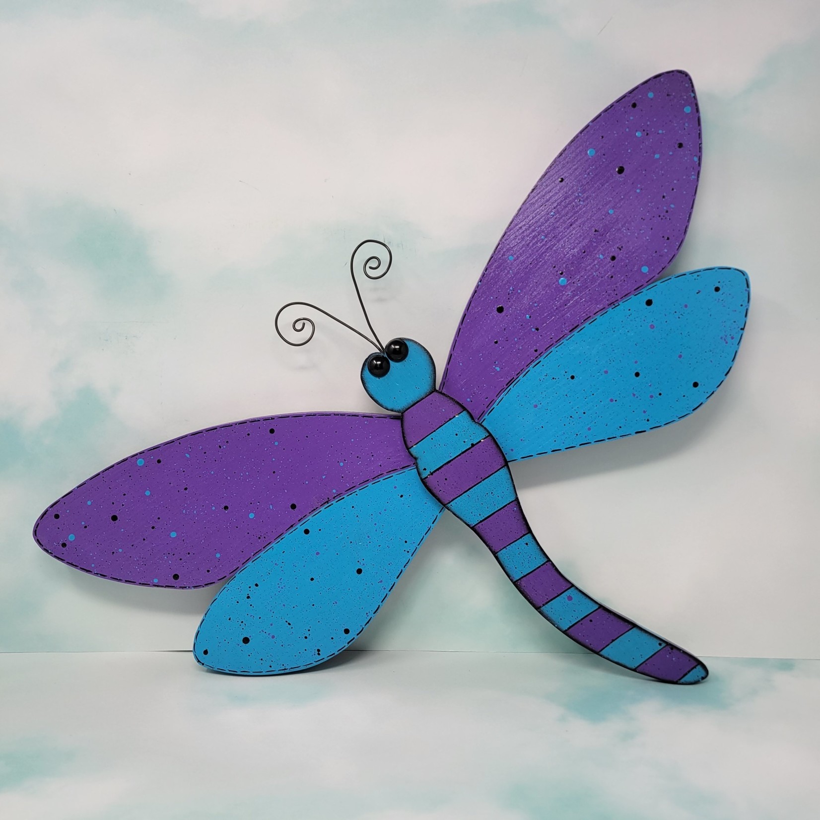 Sharon's Large Wooden Dragonfly