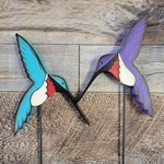 Sharon's Hummingbird Garden Stake