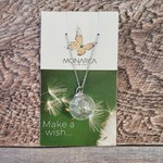 Monarca Make a Wish Dandelion Necklace