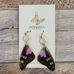 Monarca Butterfly Wing Earrings