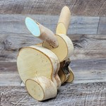 Wood Cookie Bunny - Small