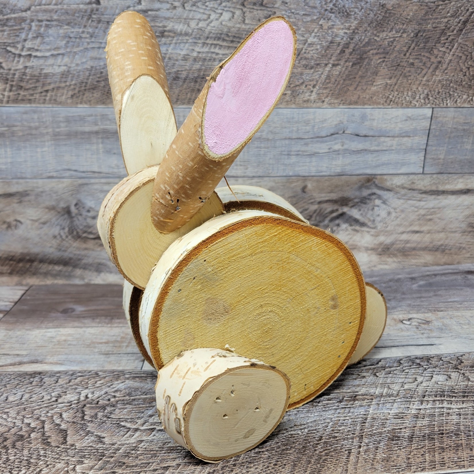 Wood Cookie Bunny - Medium