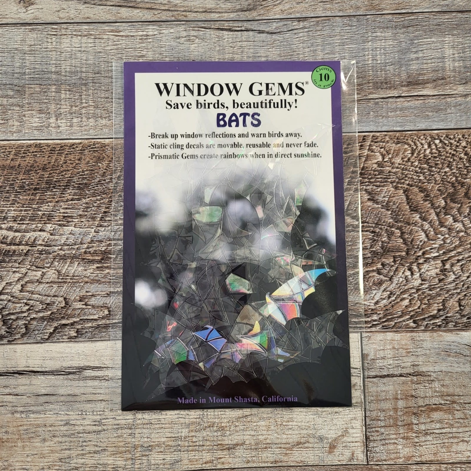 Window Gems Decals - Bats