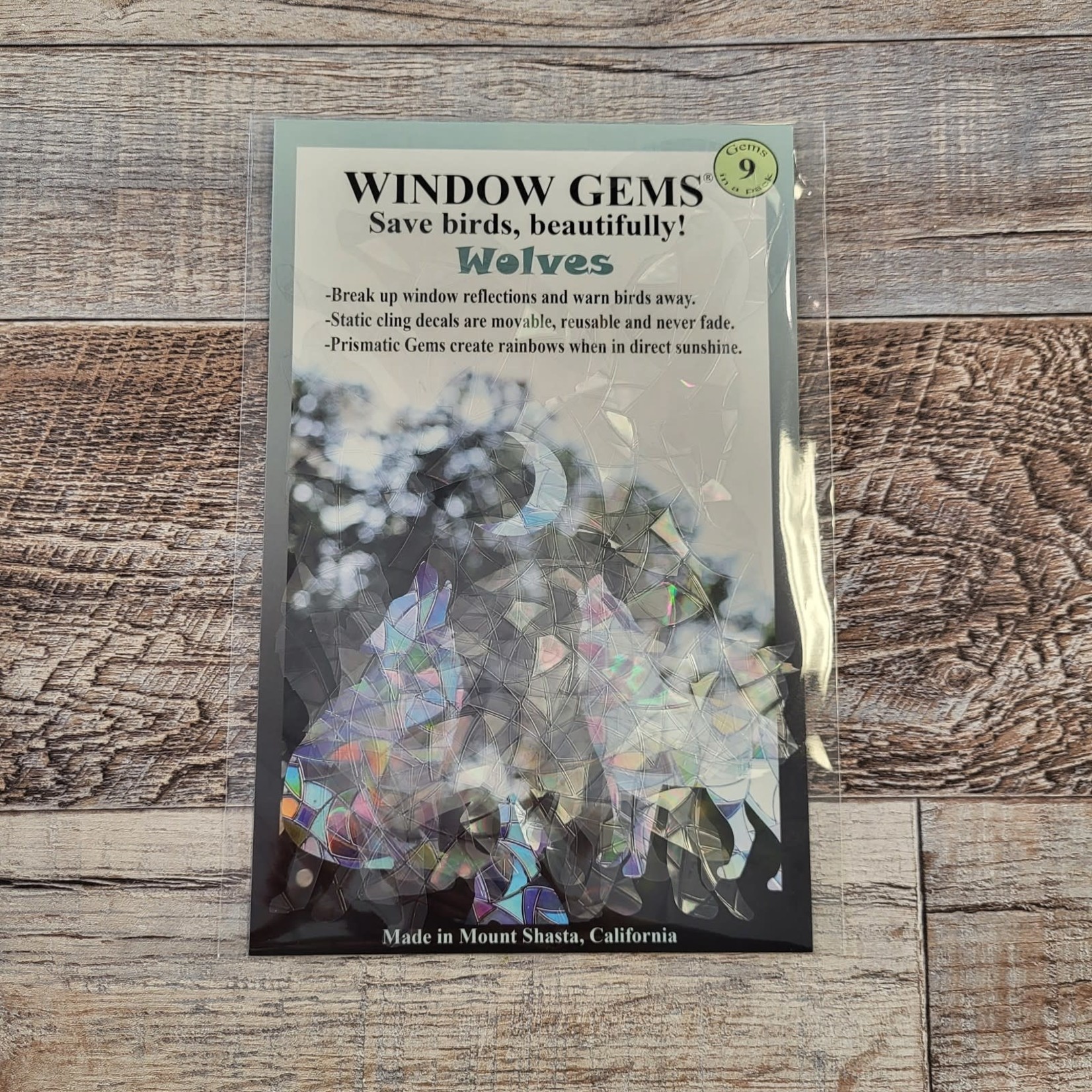 Window Gems Decals - Wolves