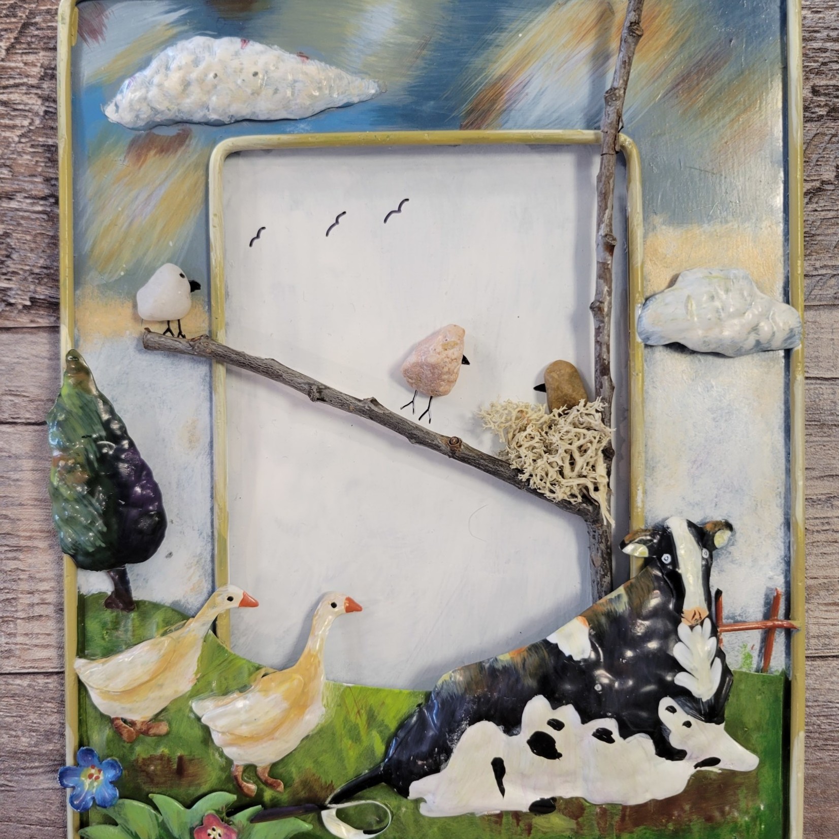 Ann's Rock Art - Barnyard Frame