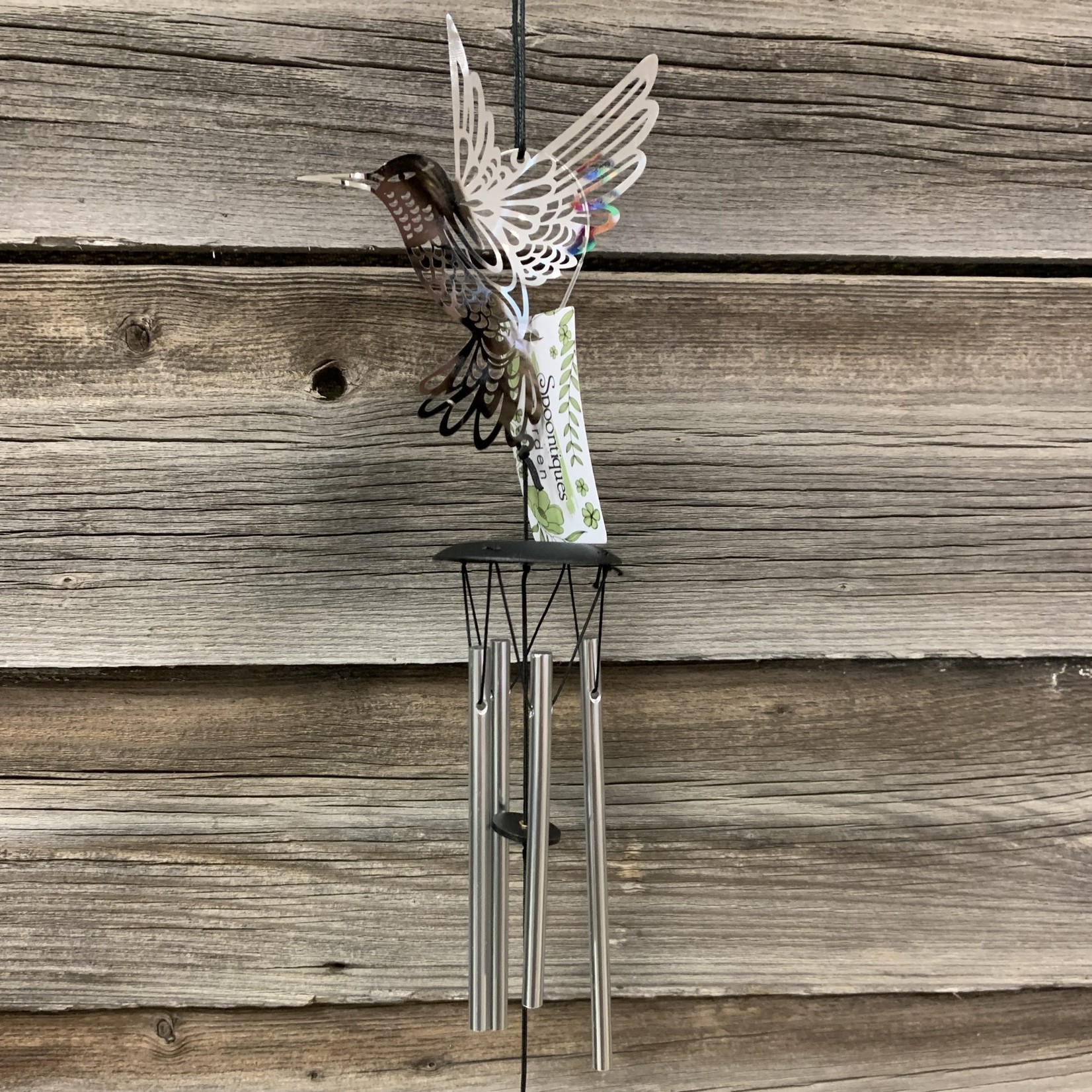 Wind Chime - Mini Metal Hummingbird