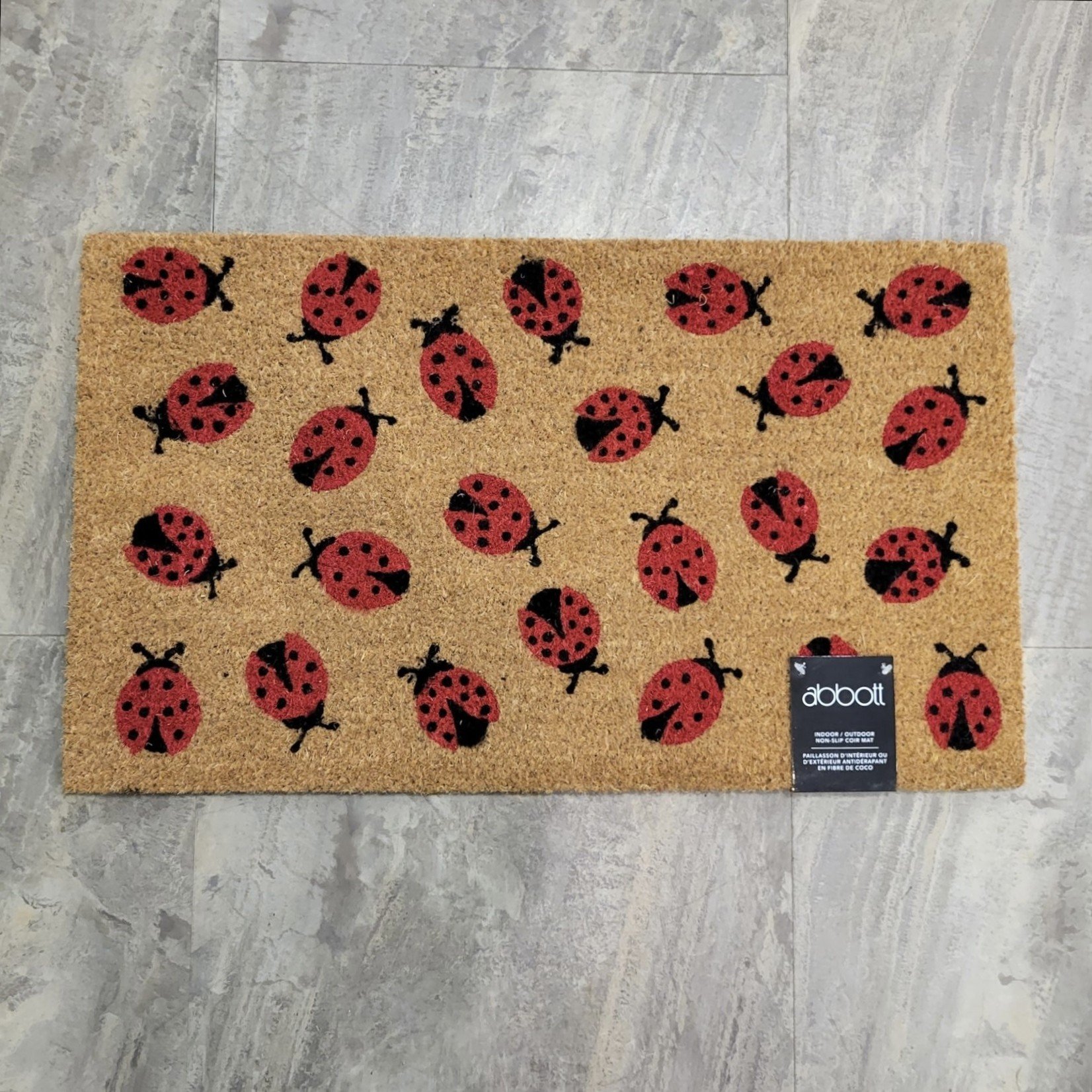 Doormat - Allover Ladybugs
