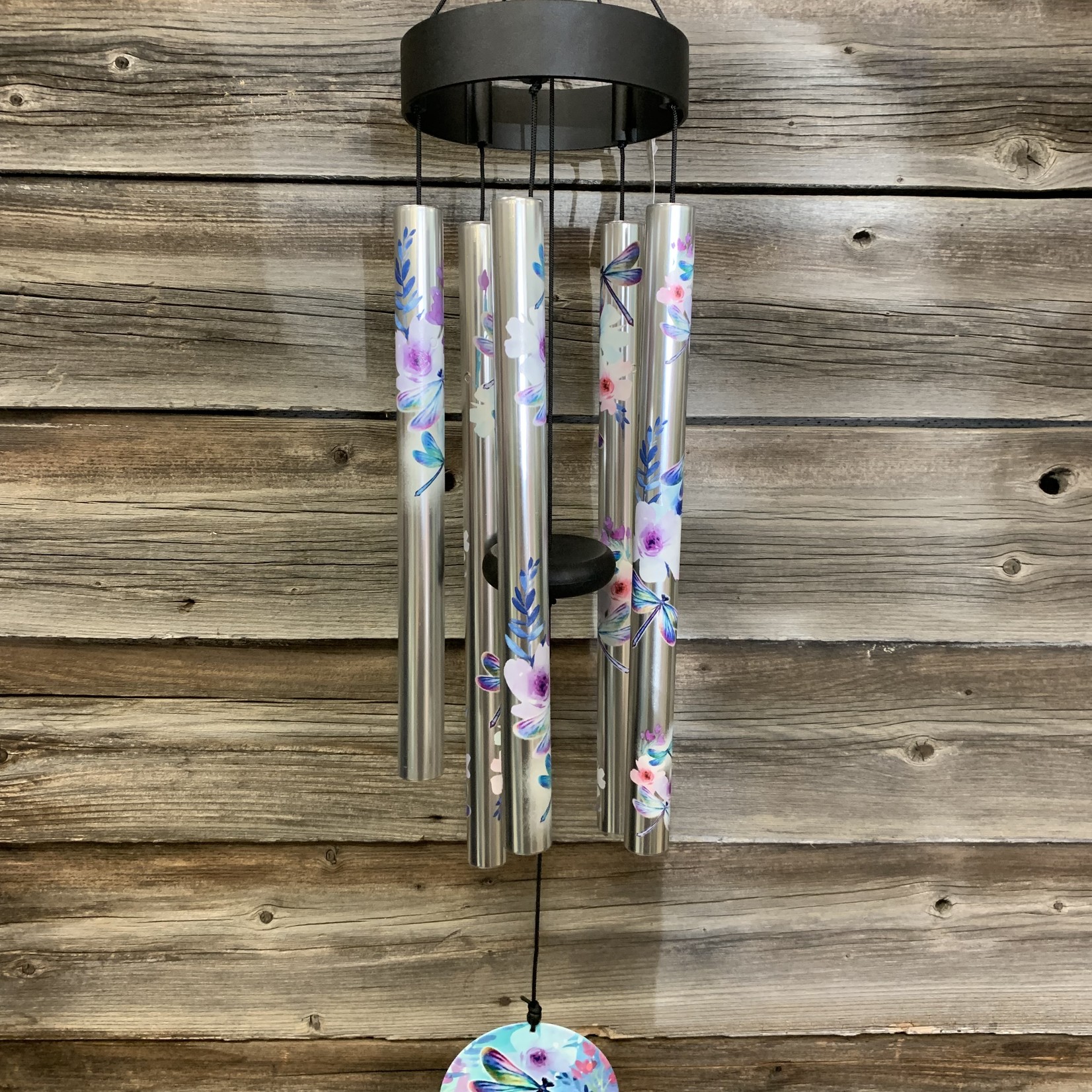 Wind Chime - Dragonfly-Printed Chime 31"