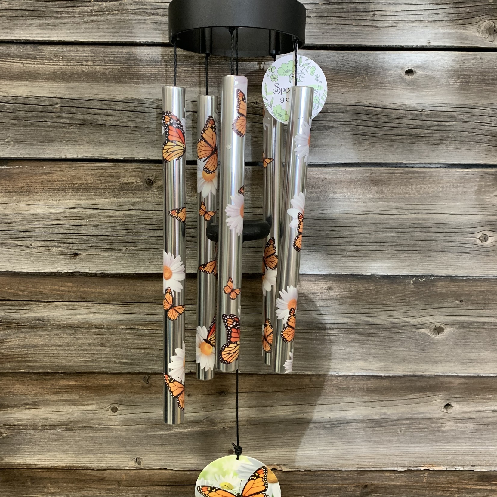 Wind Chime - Butterfly-Printed Chime 31"