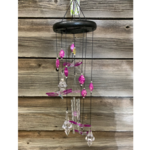 Wind Chime - Purple Acrylic Dragonfly 27"