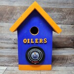 Vern's Painted Bird House - Oilers