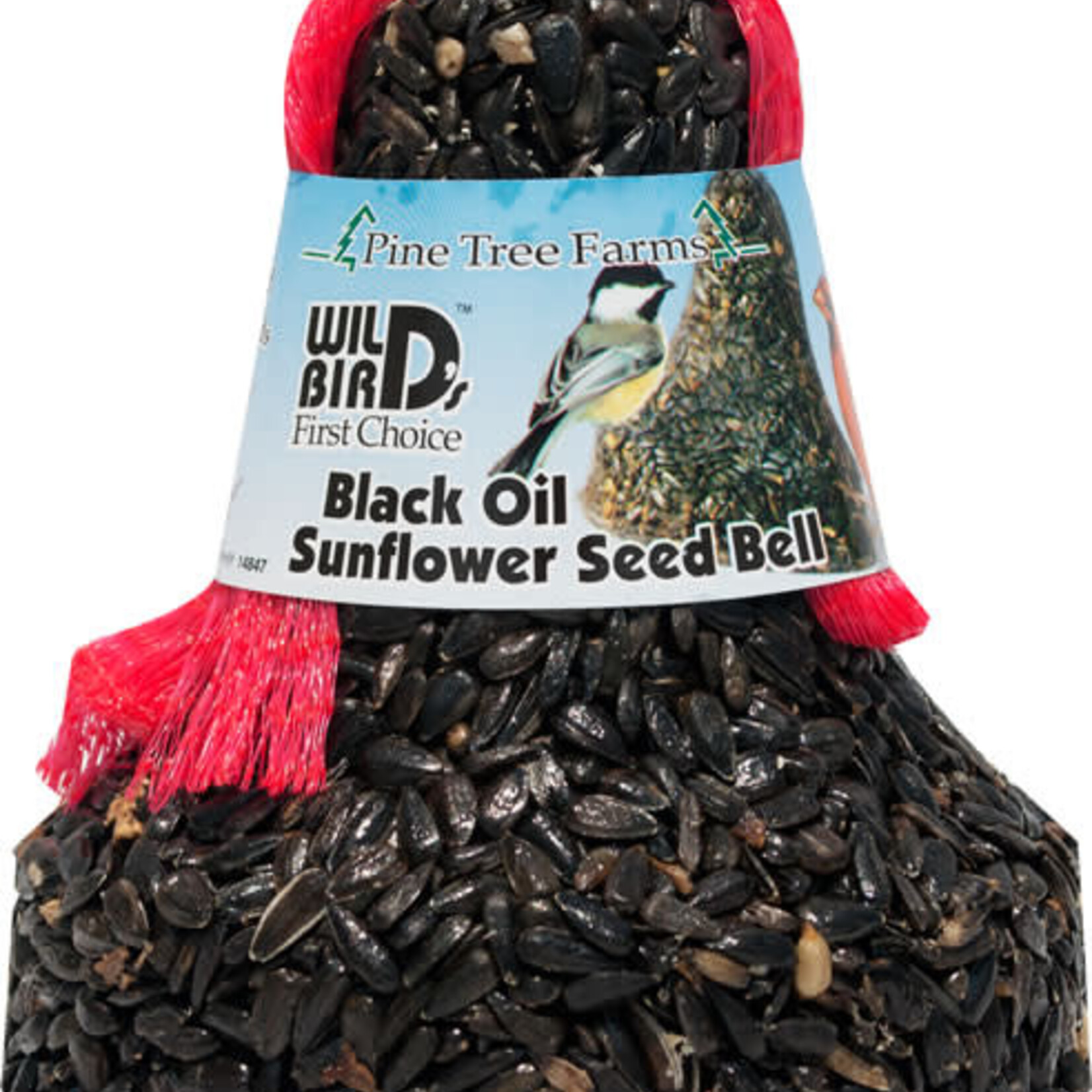 Pine Tree Black Oil Sunflower Bird Bell